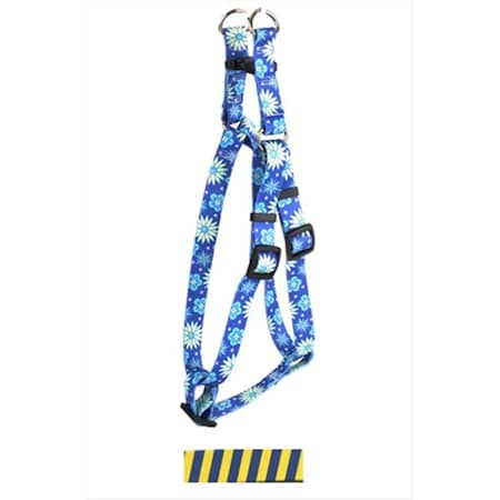 Team Spirit Blue And Yellow Step-In Harness - Extra Large